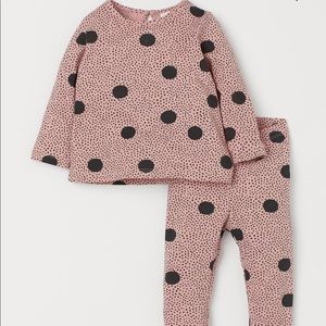 H&M Jersey Set 9-12 Months